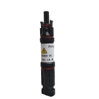 1000VDC 10A 15A 20A 30A DC Solar fuse Connector fusible holder with Inline Fuse for Solar Panel Systems TUV approved