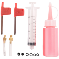 ZOOM Hydraulic Brake Bleed Kit for ZOOM Brake System, Filling Oil Kit, Mineral Oil Brake, Funnel Set Bike Repair Tool