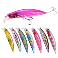 Japanese Minnow Fishing Lures Sinking Hard Bait 95mm 30g Artificial Wobbler Crankbait Carp Perch Pesca Tackle sea fishing lure