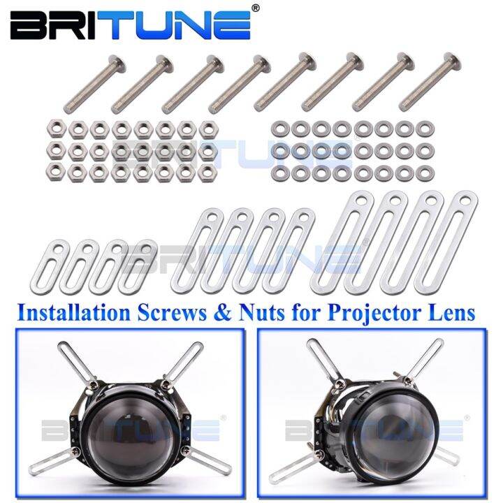 Projector Lens Connecting Plates For Hella 3R 5/Koito Q5 Headlight