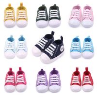 COD SDFGDERGRER New Canvas Baby Sports Sneakers Shoes Newborn Boys Girls First Walkers Shoes Infant Toddler Soft Sole Anti-slip Shoes 0-12 Months