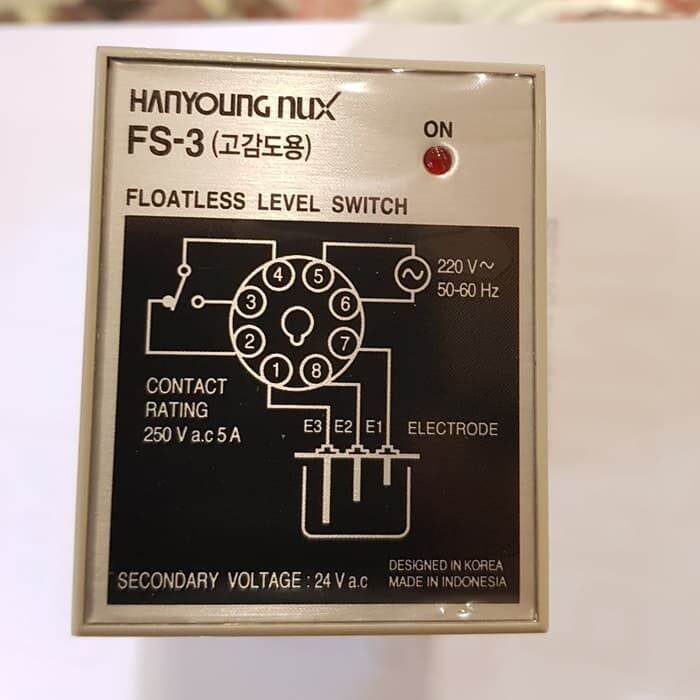 FLOATLESS LEVEL SWITCH HANYOUNG FS-3A / FS3A | Lazada Indonesia