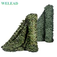 WELEAD Army Green Woodland Jungle Hunting Military Reinforced Camo Net Camouflages Netting for Garden Terrace Sun Shade Shelter