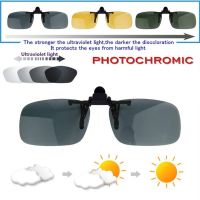 New Car Driver Goggles Anti UVA UVB Polarized Sun Glasses Driving Night Vision Lens Clip On Sunglasses Interior Accessories hot