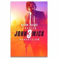 John Wick Chapter 3ภาพยนตร์ผ้าใบโปสเตอร์ Wall Art พิมพ์12X18 24X36นิ้วภาพตกแต่งสำหรับห้องนั่งเล่น Liyanhong2