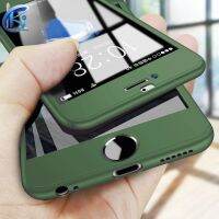 [Small M trend phone case][เคสโทรศัพท์ขนาดเล็ก] 【ของขวัญกระจกนิรภัย】เคสโทรศัพท์เคสโทรศัพท์ป้องกันทุกส่วนของเครื่อง360องศาสำหรับ iPhone 5 5S 5SE 6 6S 7 8 Plus X XR XS Max ป้องกันด้วยกระจก