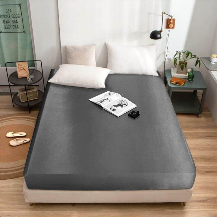 cw-1pc-size-fitted-sheet-double-bed-elastic-band-mattress-cover-sheets-for-bed-size