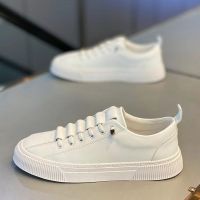 ❐ Little white mens shoes 2023 new summer breathable slip-on casual leather shoes mens all-match sports shoes trendy shoes