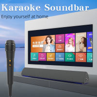 New BS-15 Home Theater Multifunctional Soundbars Speaker With 4 Full Range Horns3D Stereo Sound Support FoldableSplit