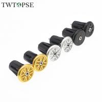 TWTOPSE British Flag Alloy Handlebar Grip Ends For Brompton Folding Bike AL7075 Cycling Bicycle Handle Bar End Part For 3SIXTY