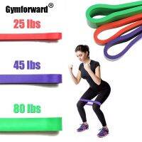 1Pc Resistance Bands Natural Latex Fitness Yoga Workout Exercise Pilate Squat Assistance Band Powerlifting Crossfit Band 10 80LB