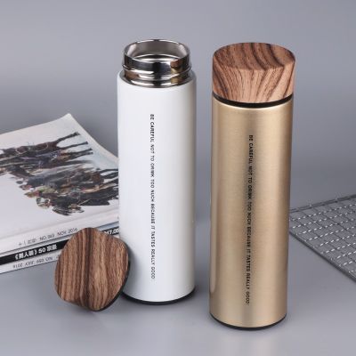 Portable Stainless Steel Vacuum Flask Coffee Tea Thermos Sport Travel Mug Double Layer Thermocup Office Tea Bottle