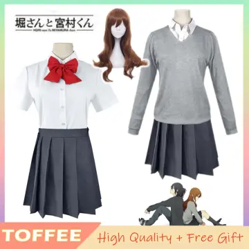 Anime Horimiya Hori-san to Miyamura-kun Miyamura Izumi Cosplay Costumes  School Uniforms Casual Wear And Wig Shoes For Halloween - AliExpress