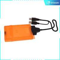Shiwaki USB3.0 2.5in 15 + 7P อะแดปเตอร์ SSD 5กิกะไบต์/วินาทีพร้อม1x HDD SDD Box เคสสำหรับ2000 /Xp/linux