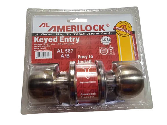 HEAVY DUTY AMERILOCK KEYED ENTRY AL 587-AB | Lazada PH