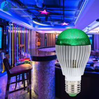 Okwish โคมไฟตกแต่งคริสต์มาสหลากสีพร้อมรีโมทคอนโทรลหลอดไฟไฟ LED RGBW E27 10W AC85-265V