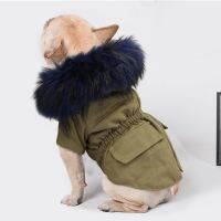 （A LIKE077）WarmDog Jacket Pet DogCoat HoodedPets Dogs Clothing For Small Medium Large Dogs French Bulldog Ropa Perro