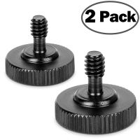 NEW Thumb Screw Camera Quick Release 1/4 inch Thumbscrew L Bracket Screw Mount Adapter Bottom 1/4 inch 20 Female Thread (Pack of)