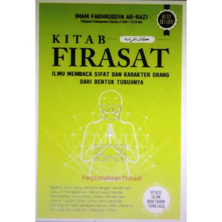 Kitab Firasat Ilmu Membaca Sifat Dan Karakter Orang Dari Bentuk Tubuh ...