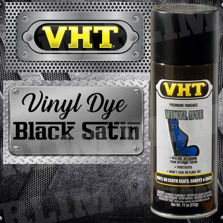 VHT Vinyl Dye BK SATIN Spray Paint Spraypaint HB Lazada PH