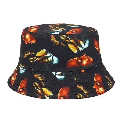 หมวกถังฤดูใบไม้ร่วงสำหรับผู้หญิงผู้ชายหมวกใส่ตกปลาการเดินป่าฮิปฮอปหมวกปานามาแฟชั่น2023