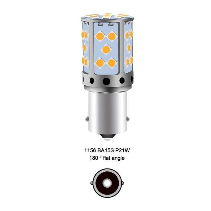 1156หลอดไฟไฟรถบัส-led-ตัวบอกทิศทาง3030-35-smd-ba15s-p21w-bau15s-สัญญาณ-canbus-แบบ-py21w-lampt20รถโคมไฟ-led-7440