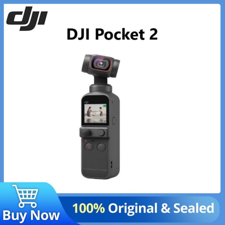 DJI Pocket 2 - Handheld 3-Axis Gimbal Stabilizer with 4K Camera, 1