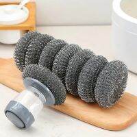 hot【DT】◑✖▬  Liquid-fill Scrubber Sponge for Washing Dishes Scrubbers Cleaning Utensil Scourers Cleaner Pan Bowl