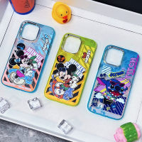 น่ารัก TPU ที่เป็นคู่เคสโทรศัพท์แฟชั่นลายการ์ตูนมิกกี้มินนี่สำหรับ IPhone 14 13 12 11 Pro Max