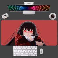 Anime Kakegurui อุปกรณ์เสริมสำหรับเกม แผ่นรองเมาส์ Notbook นักเล่นเกมคีย์บอร์ดขนาดใหญ่ยางคอมพิวเตอร์พรมโต๊ะ แผ่นรองเมาส์สำนักงาน