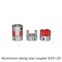 LINK CNC XB Aluminium Plum Shaft Coupling D25 L35 10x12mm Motor Connector Flexible Coupler 5/6/6.35/8/10/12mm