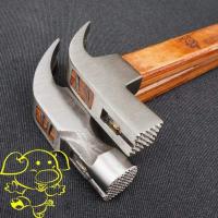 ✥▤☑ Piggymark Professional Nail Hammer Non-slip Belt Magnetic Claw Hammer Mujing Square Woodworking Hammer Nail Hammer Iron Hammer