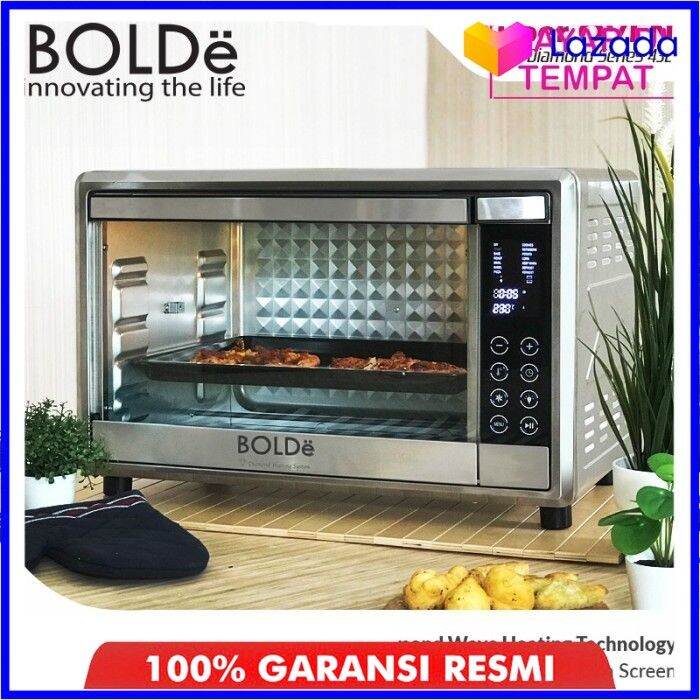 BOLDE Super Oven Diaomond Kapasitas Besar 43 Liter - TAMPILAN DIGITAL ...