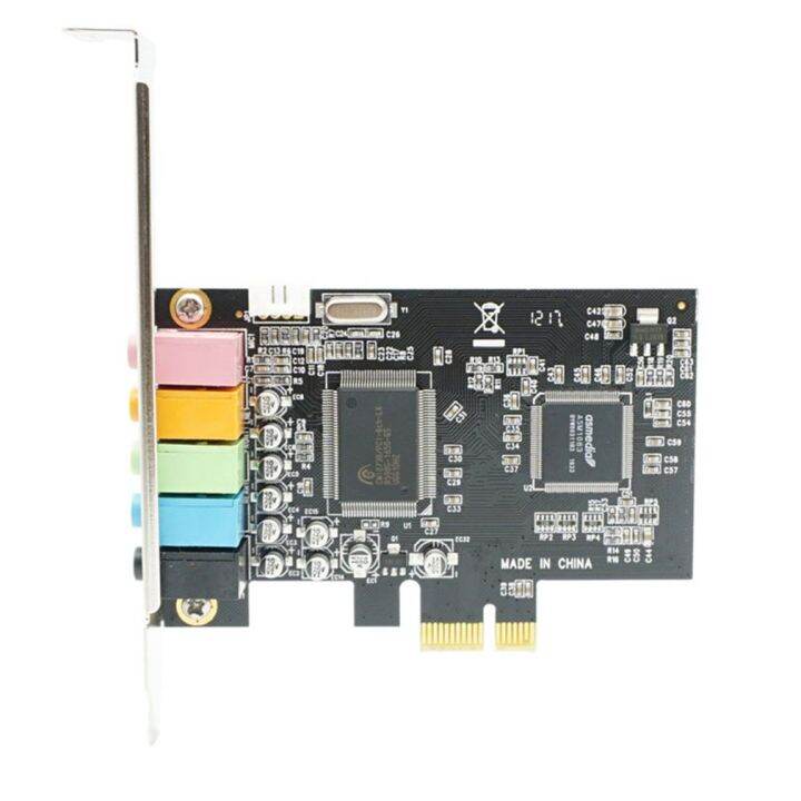 ร้อน-pci-express-pci-e-5-1-ch-6ช่อง-pcie-เสียงการ์ดเสียงดิจิตอลอะแดปเตอร์-cmi8738-cmi8738เสียงการ์ดเสียง