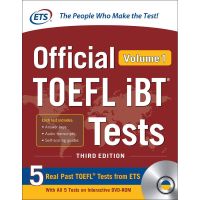 Happy Days Ahead ! &amp;gt;&amp;gt;&amp;gt;&amp;gt; Official TOEFL iBT Tests with DVD-Rom(IE) Vol.1 (3rd) [Paperback] หนังสืออังกฤษมือ1(ใหม่)พร้อมส่ง