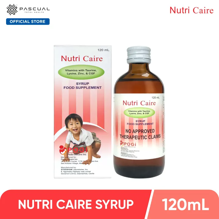 Nutri Caire Multivitamins with Taurine, Lysine, Zinc, CGF