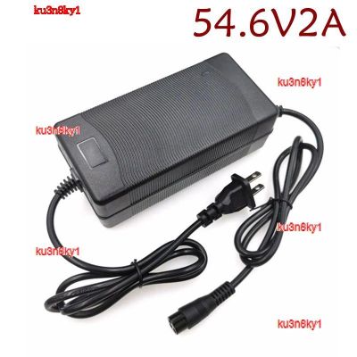 ku3n8ky1 2023 High Quality 54.6V 2A Lithium charger 48V 2A GX16 XLRM RCA DC Port for 48 V 13S Li-ion Bike Bicycle battery Charger with fan
