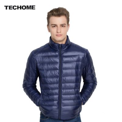 ZZOOI 90% White Duck Down New Arrival Thin And Light Mens Esporte Coat Padded Men Jacket Autumn Outerwear Mens Casual Coat