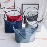 Longchamp Armpit bag super fire solid color small square bag embroidered horse mini portable messenger single shoulder womens bag