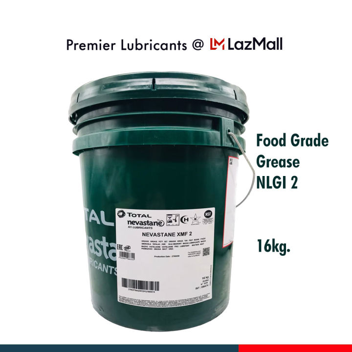 Total Nevastane XMF 2 (16kg) Food Grade H1 Grease / Food Safe Grease