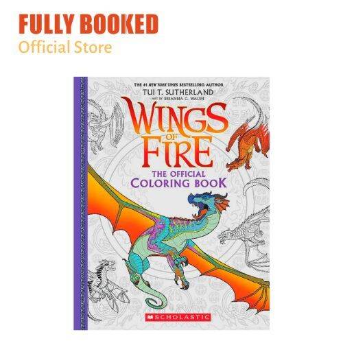 Official Wings of Fire Coloring Book (Paperback) | Lazada PH