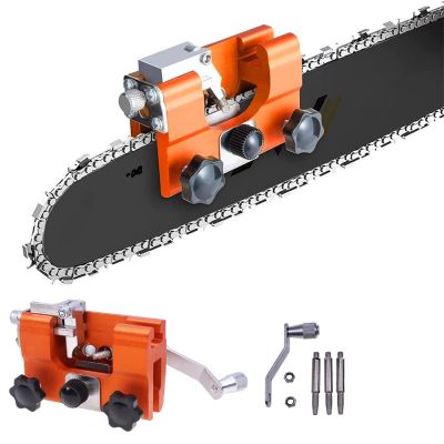 FINDAMAZE HOT Chain saw sharpeners，Portable chainsaw chain sharpening Woodworking Grinding Stones Electric Chainsaw Grinder tool