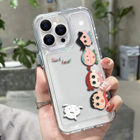 For IPhone 14 Pro Max IPhone Case Thickened TPU Soft Case Clear Case Shockproof Cute Children Compatible with For 13 12