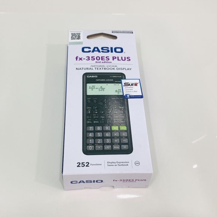 casio-fx350es-plus-2nd-เครื่องคิดเลขวิทยาศาสตร์-ของแท้-รับประกัน2ปีจาก-cmg-เครื่องคิดเลข-ของแท้-casio-รุ่ง-fx350es-plus-2nd