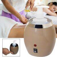 【CW】 Bottle Oil/Lotion Warmer Aluminum Alloy Inner Massage Spa Heating