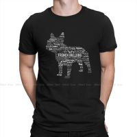 Ways To Describe My Frenchie Dog  Mens T Shirts French Bulldog Pet Dog Lover Hipster Tee Shirt Short Sleeve Crew Neck T-Shirt 4XL 5XL 6XL