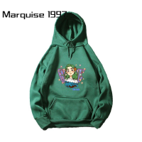 Marquise1997 เสื้อฮู้ด เสื้อแขนยาวอบอุ่น หลวมและสบาย ล้ำสมัย คลาสสิค ชิค สไตล์ WWY230008W 40Z231007