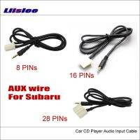 Original Plugs To AUX Adapter 3.5mm Connector For Subaru BRZ OutBack Legacy Impreza Car Audio Media Cable Data Wire