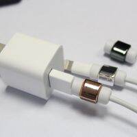 20ชิ้น/ล็อต USB Data Cable Protector ปลอกป้องกันการแตกหักสำหรับ Iphone 6 7 8สายชาร์จ Protect