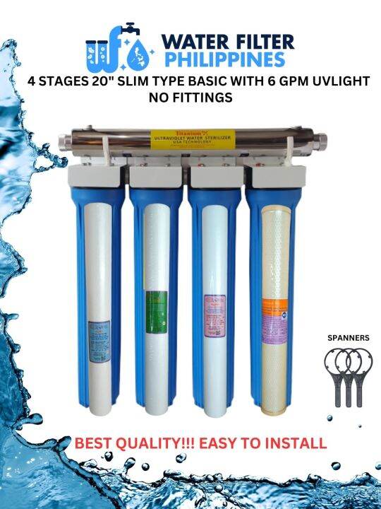 Water Filter 4 Stages 20